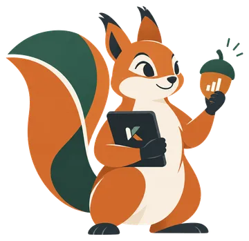 Veverička, maskot Kveloru